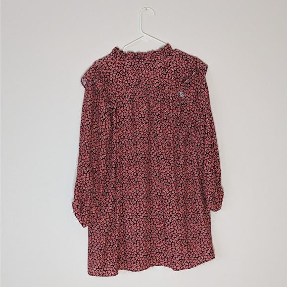 NWOT ZARA floral long sleeve tunic top, small - Picture 3 of 6